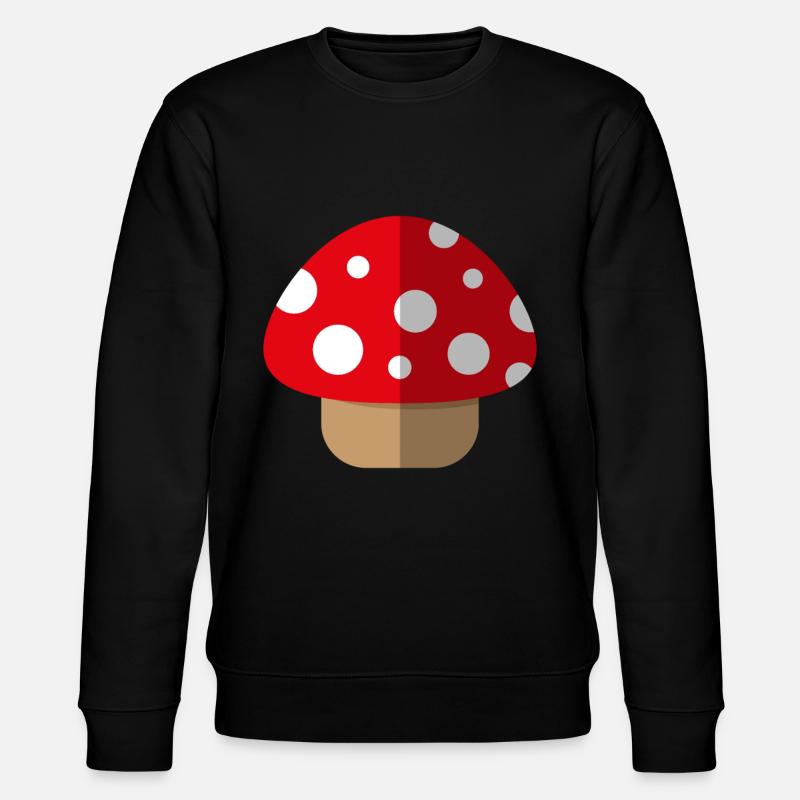Champignon à mouches - Sweat bio CHANGER Stanley/Stella Unisexe - noir