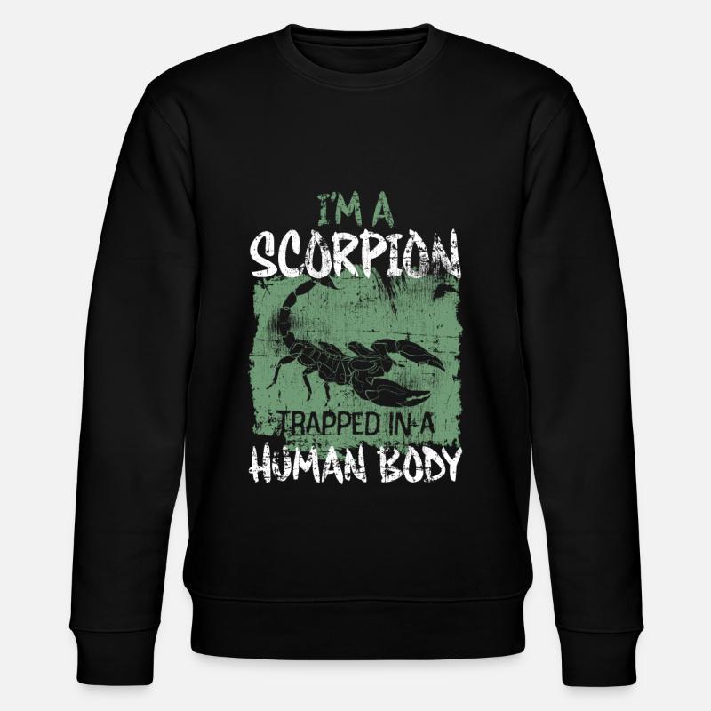 Scorpion - Stanley/Stella CHANGER Unisex Organic Sweatshirt - black