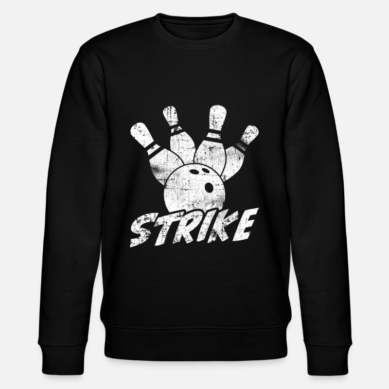 Bowling - Stanley/Stella Unisex Bio-Sweatshirt CHANGER  - Schwarz