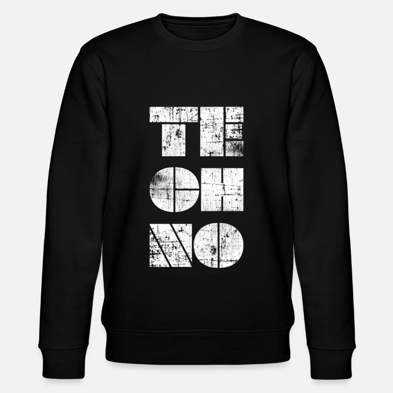 Techno - Stanley/Stella CHANGER Unisex Organic Sweatshirt - black