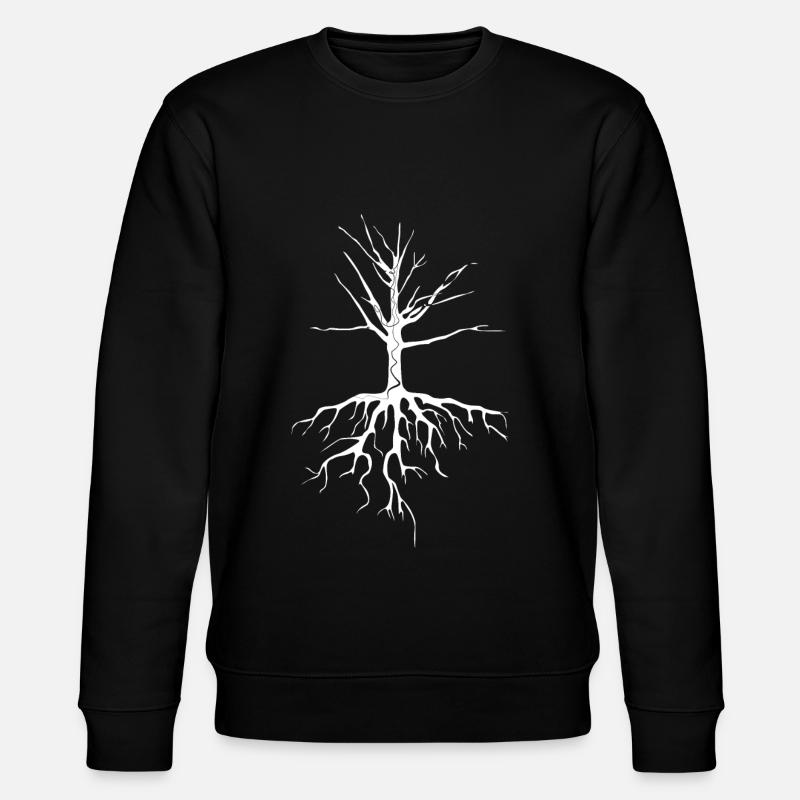 Arbre - Sweat bio CHANGER Stanley/Stella Unisexe - noir