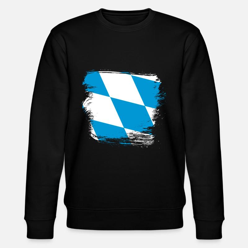 Bayern - Stanley/Stella Unisex Bio-Sweatshirt CHANGER  - Schwarz