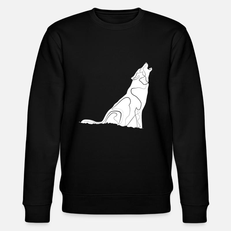 Wolf - Sweat bio CHANGER Stanley/Stella Unisexe - noir