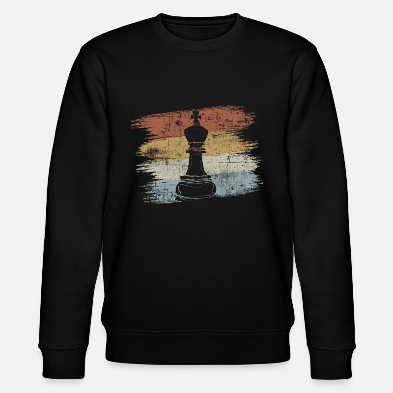 Échecs - Sweat bio CHANGER Stanley/Stella Unisexe - noir