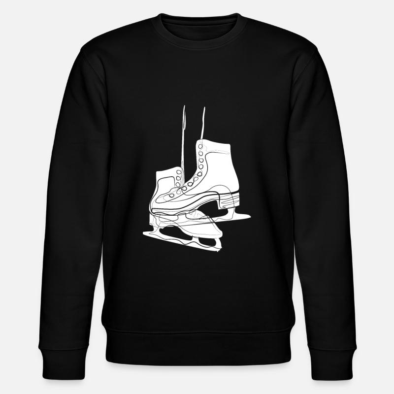 Schlittschuh - Stanley/Stella Unisex Bio-Sweatshirt CHANGER  - Schwarz