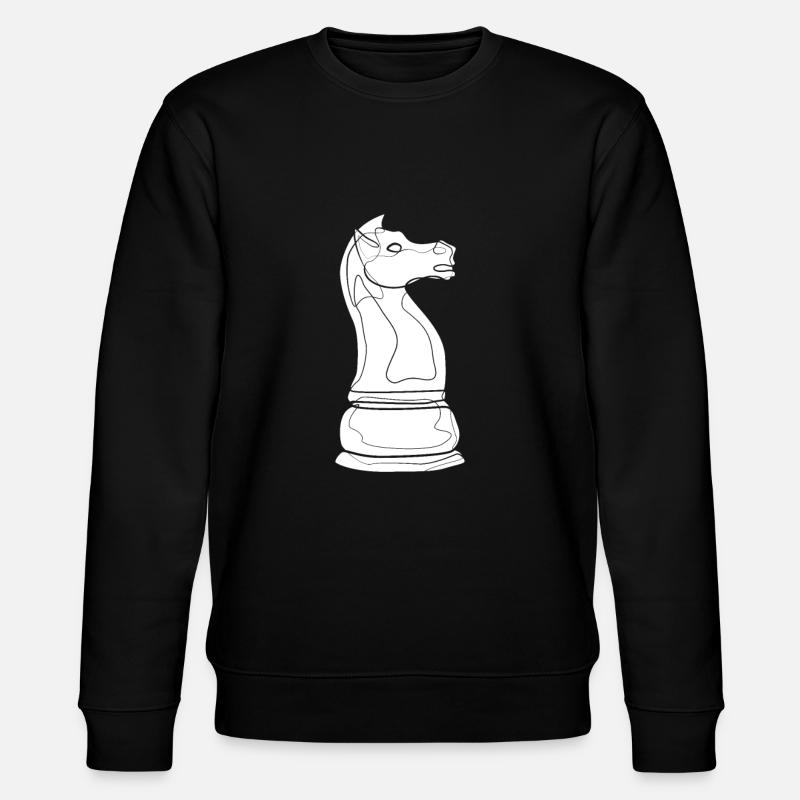 Chess - Stanley/Stella CHANGER Unisex Organic Sweatshirt - black