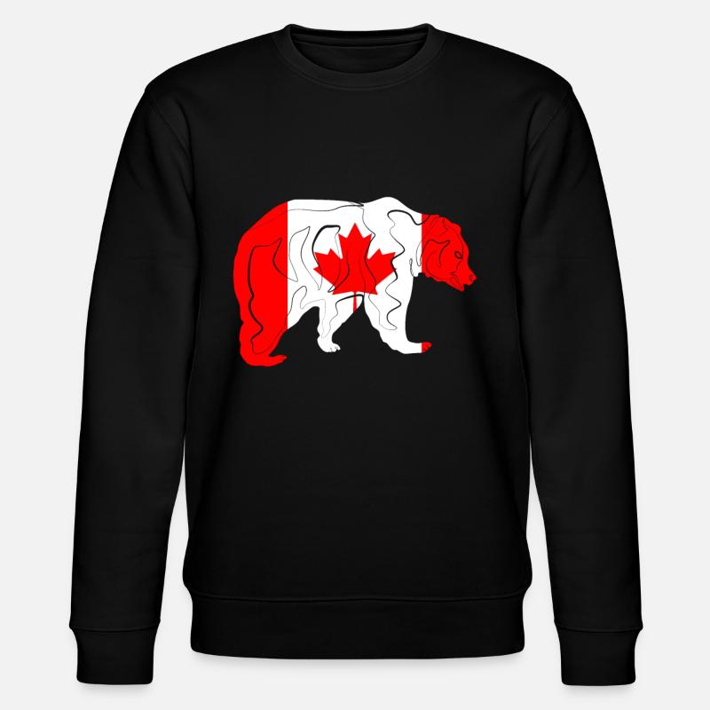 Canada - Sweat bio CHANGER Stanley/Stella Unisexe - noir