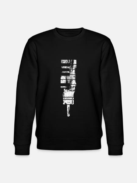 Klavier - Stanley/Stella Unisex Bio-Sweatshirt CHANGER - Schwarz