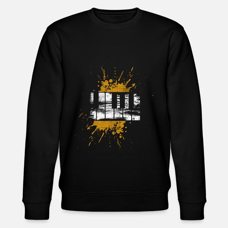 Piano - Sweat bio CHANGER Stanley/Stella Unisexe - noir