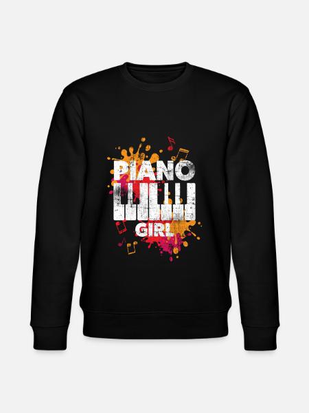 Piano fille - Sweat bio CHANGER Stanley/Stella Unisexe - noir