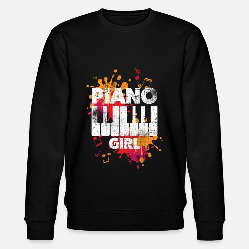 Piano fille - Sweat bio CHANGER Stanley/Stella Unisexe - noir