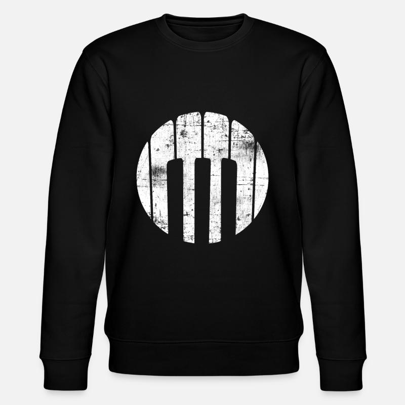 Piano - Sweat bio CHANGER Stanley/Stella Unisexe - noir