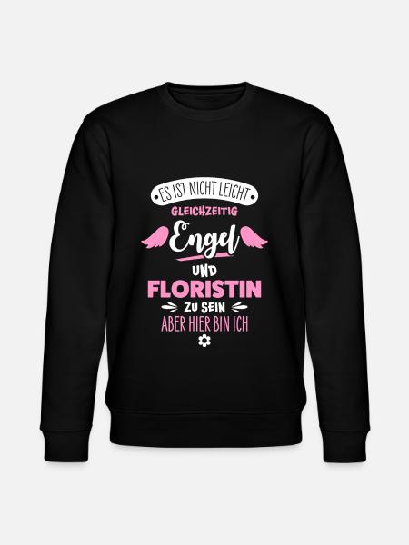 Floristin - Stanley/Stella Unisex Bio-Sweatshirt CHANGER  - Schwarz