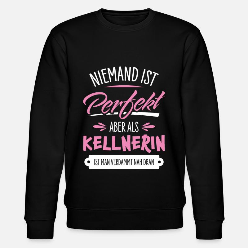 Kellnerin - Stanley/Stella Unisex Bio-Sweatshirt CHANGER  - Schwarz