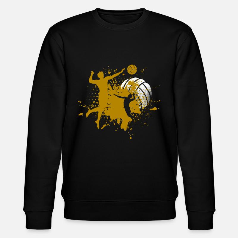 Volleyball - Stanley/Stella CHANGER Unisex Organic Sweatshirt - black