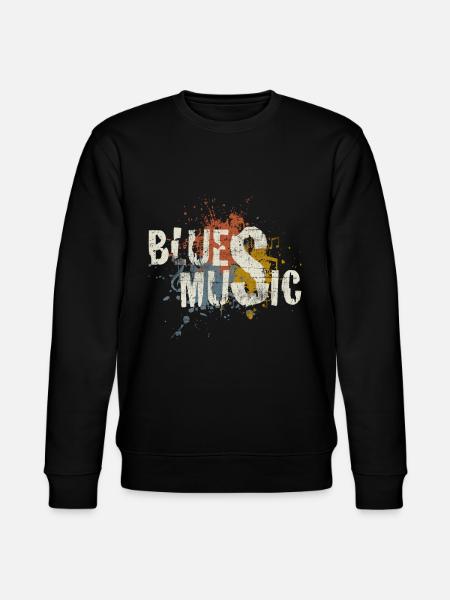 Blues - Stanley/Stella CHANGER Unisex Organic Sweatshirt - black
