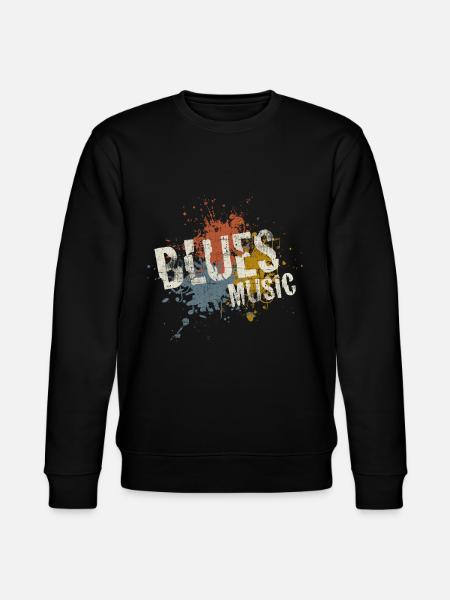 Blues - Stanley/Stella CHANGER Unisex Organic Sweatshirt - black
