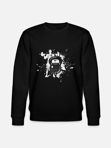 Weight training - Stanley/Stella CHANGER Unisex Organic Sweatshirt - black