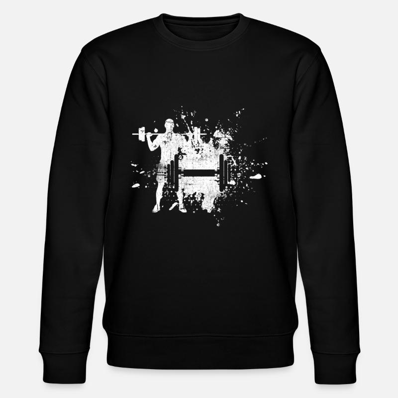 Strength training - Stanley/Stella CHANGER Unisex Organic Sweatshirt - black