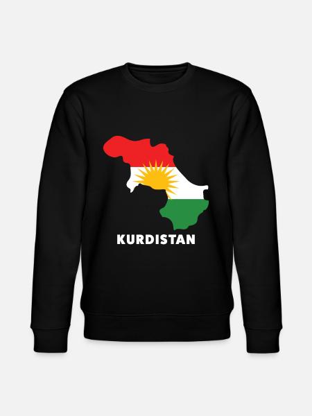 Kurdistan Flag - Stanley/Stella CHANGER Unisex Organic Sweatshirt - black