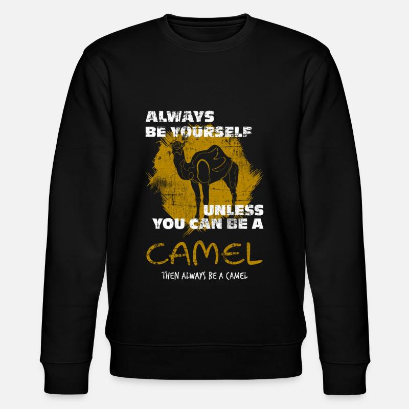 Chameau - Sweat bio CHANGER Stanley/Stella Unisexe - noir