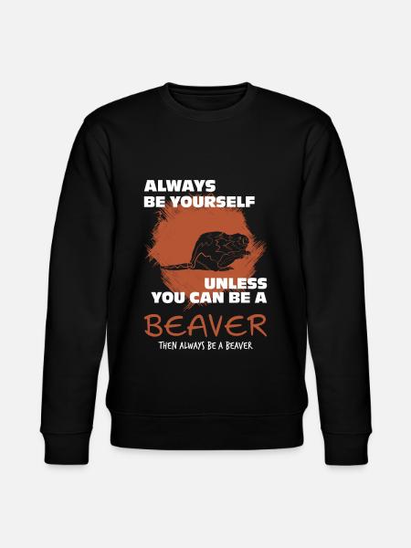 Biber - Stanley/Stella Unisex Bio-Sweatshirt CHANGER - Schwarz