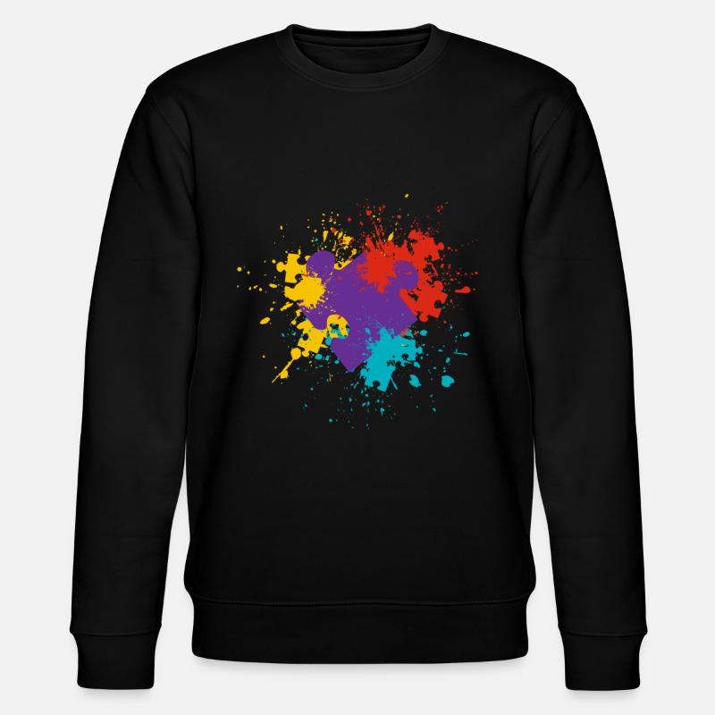 Puzzle - Sweat bio CHANGER Stanley/Stella Unisexe - noir