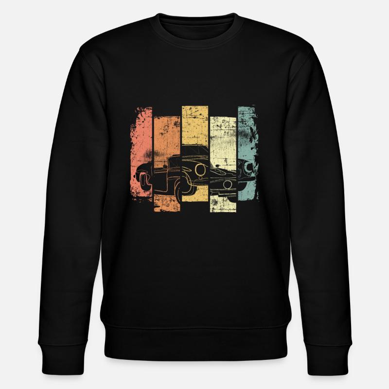 Oldtimer décapotable - Sweat bio CHANGER Stanley/Stella Unisexe - noir