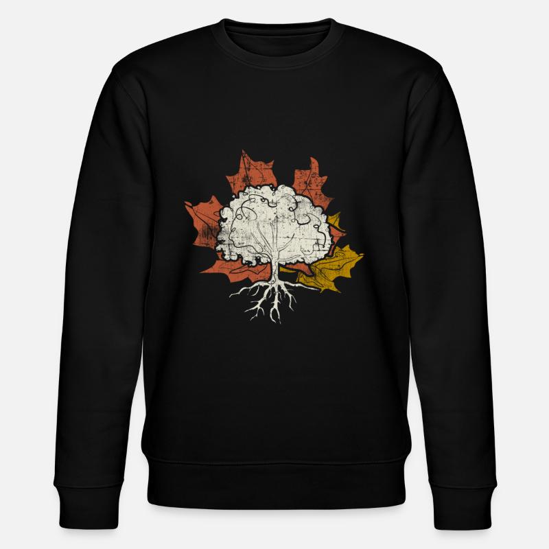 Arbre - Sweat bio CHANGER Stanley/Stella Unisexe - noir