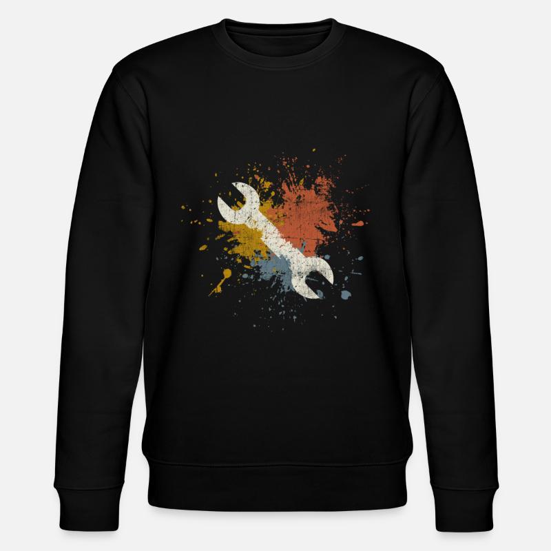 Werkzeug - Stanley/Stella Unisex Bio-Sweatshirt CHANGER  - Schwarz