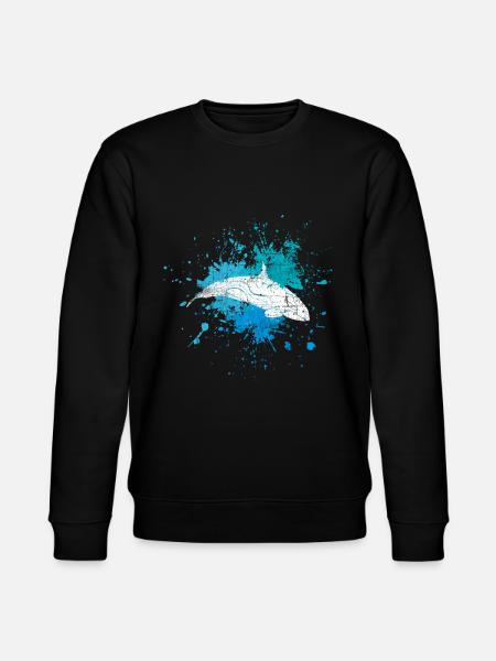 Killer whale - Stanley/Stella CHANGER Unisex Organic Sweatshirt - black