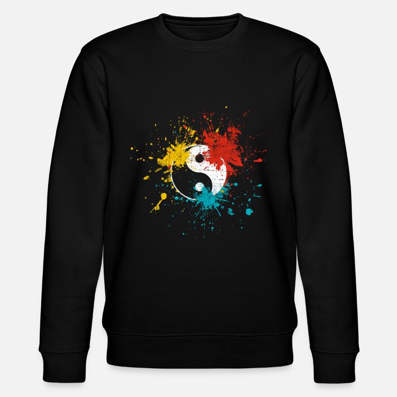 Yin Yang - Sweat bio CHANGER Stanley/Stella Unisexe - noir