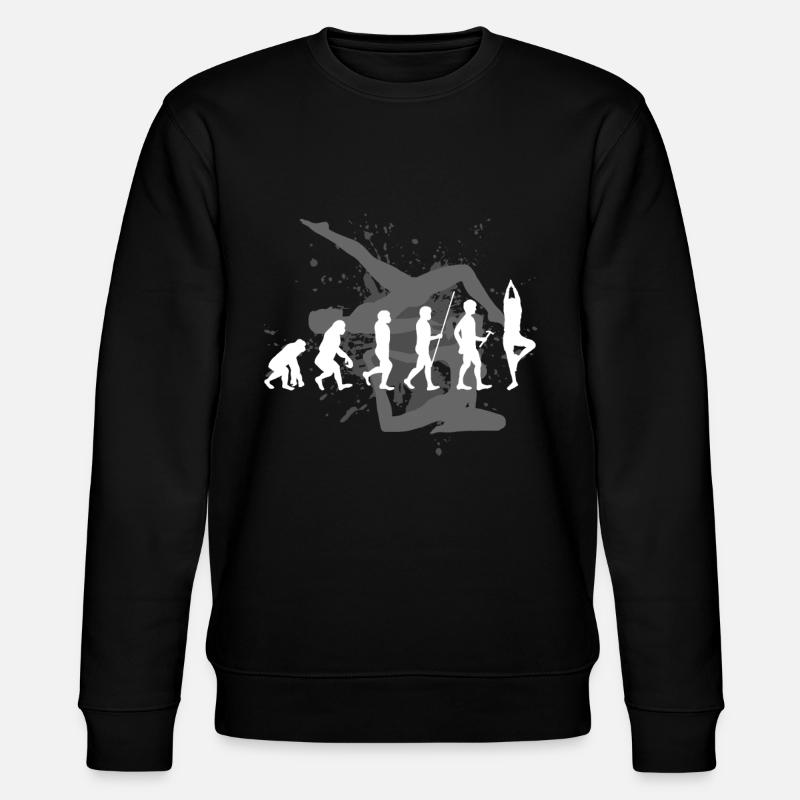 yoga - Stanley/Stella CHANGER Unisex Organic Sweatshirt - black