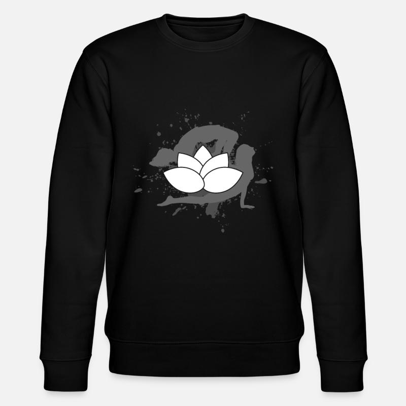 yoga - Stanley/Stella CHANGER Unisex Organic Sweatshirt - black