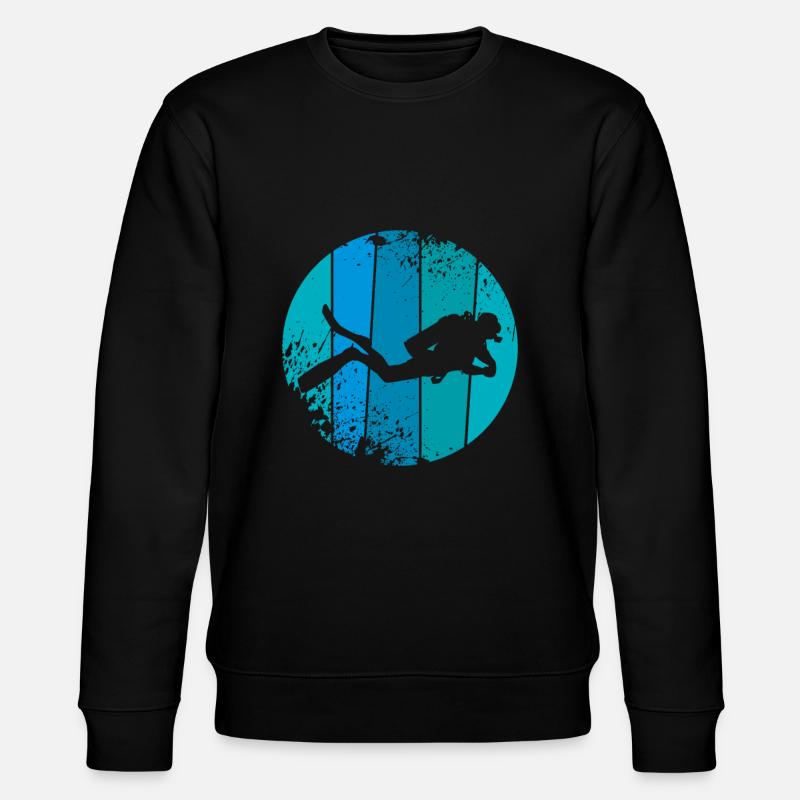 plongeur - Sweat bio CHANGER Stanley/Stella Unisexe - noir