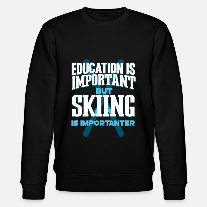 ski - Sweat bio CHANGER Stanley/Stella Unisexe - noir