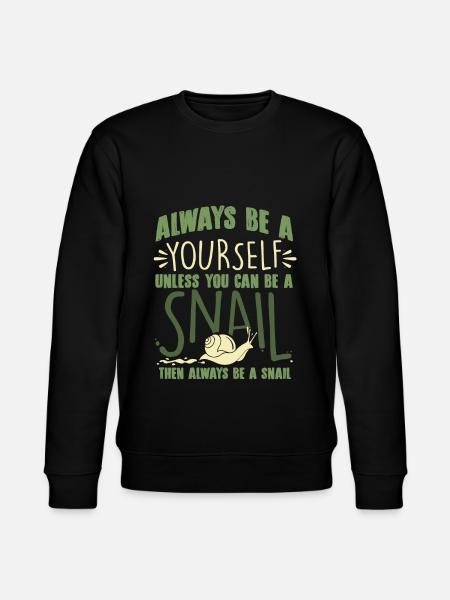 slug - Stanley/Stella CHANGER Unisex Organic Sweatshirt - black