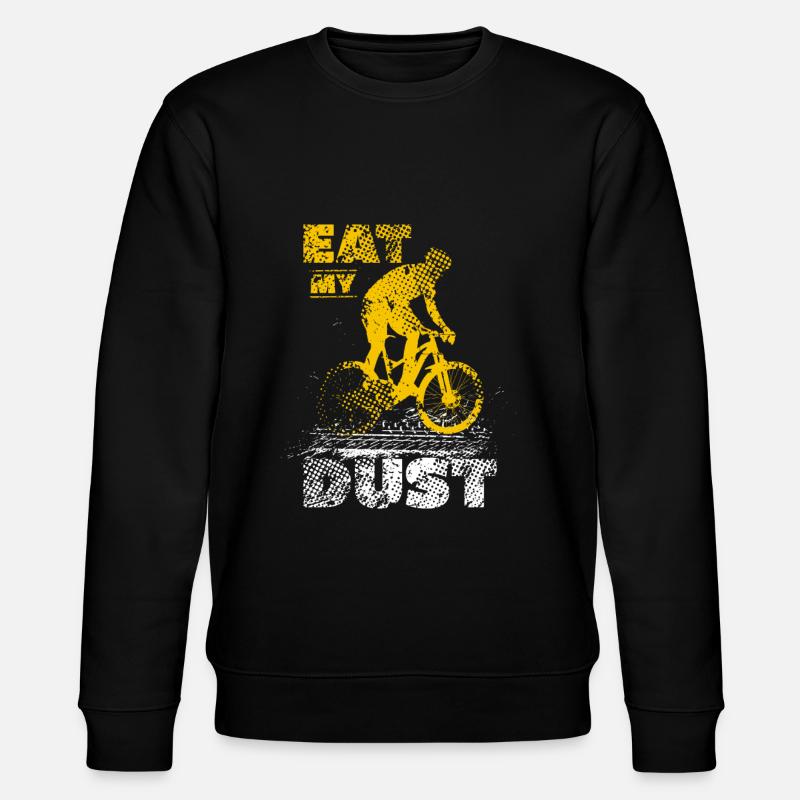 Mountainbike - Stanley/Stella Unisex Bio-Sweatshirt CHANGER  - Schwarz