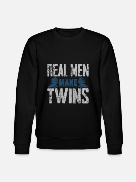 Twins dad - Stanley/Stella CHANGER Unisex Organic Sweatshirt - black