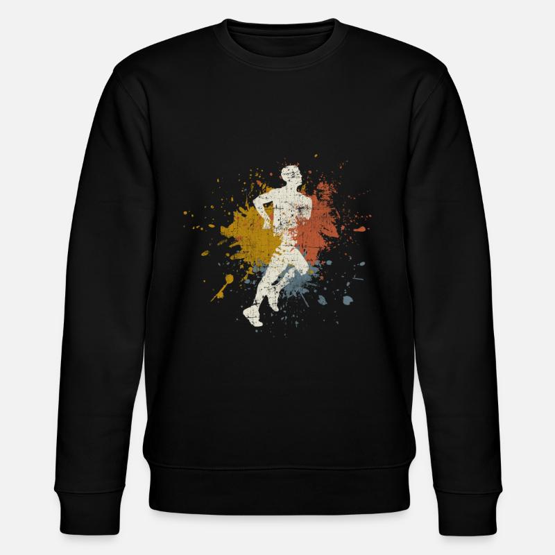 Course rétro - Sweat bio CHANGER Stanley/Stella Unisexe - noir