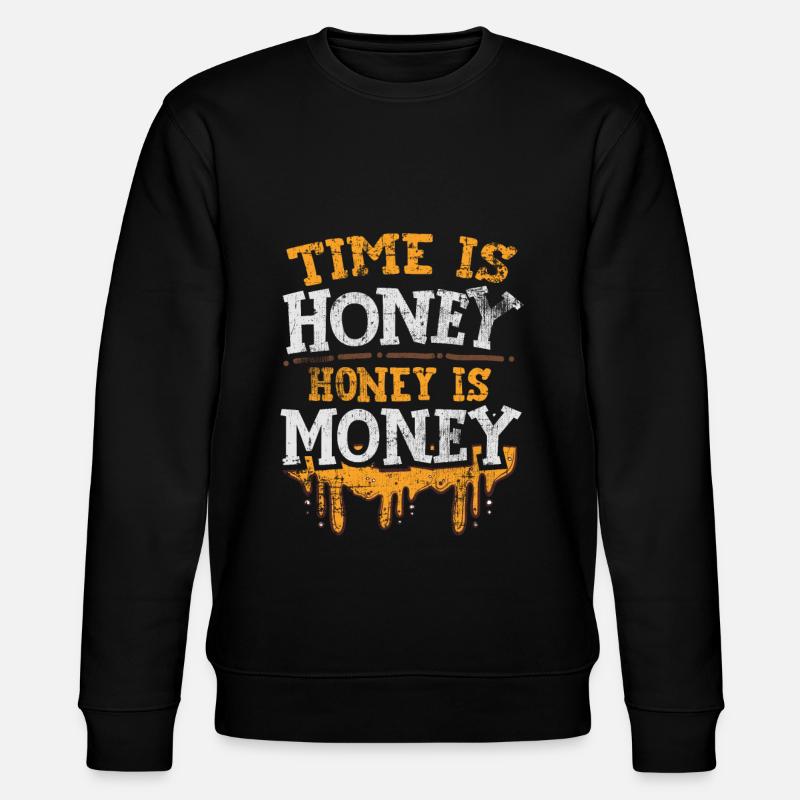 Beekeeper honey bee - Stanley/Stella CHANGER Unisex Organic Sweatshirt - black