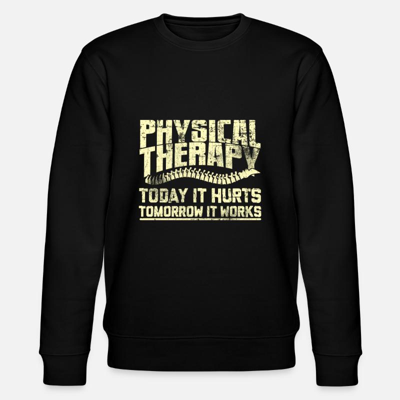 Physiotherapist - Stanley/Stella CHANGER Unisex Organic Sweatshirt - black