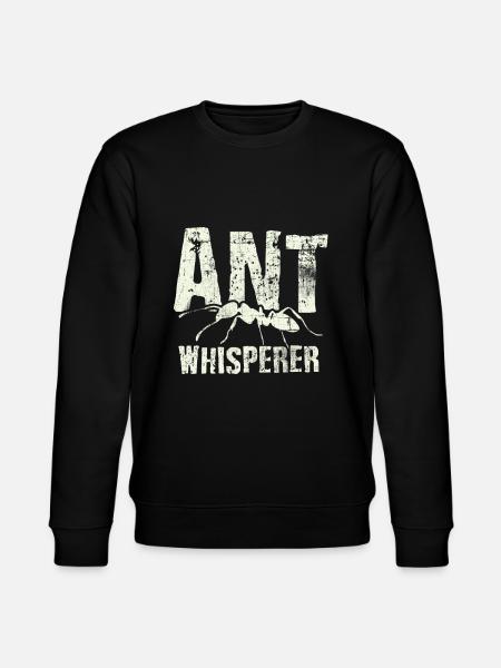 Ants Whispers - Stanley/Stella CHANGER Unisex Organic Sweatshirt - black