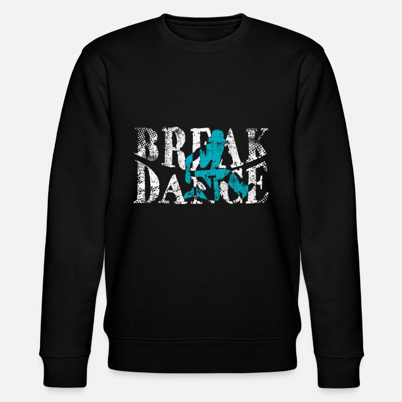 break dancing - Stanley/Stella CHANGER Unisex Organic Sweatshirt - black