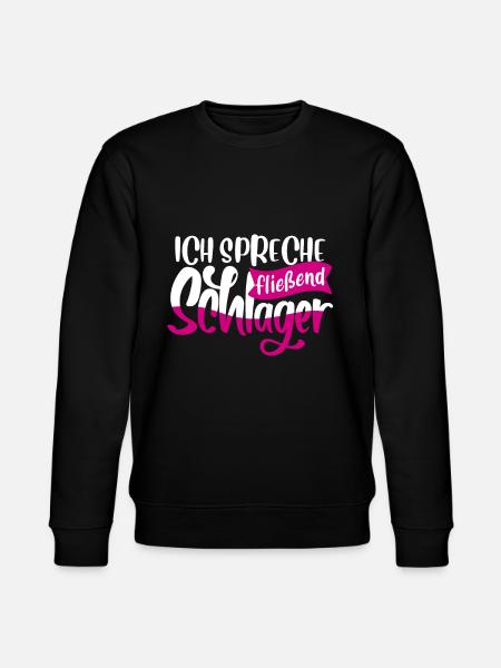 Schlager Schlagermusik - Stanley/Stella Unisex Bio-Sweatshirt CHANGER - Schwarz
