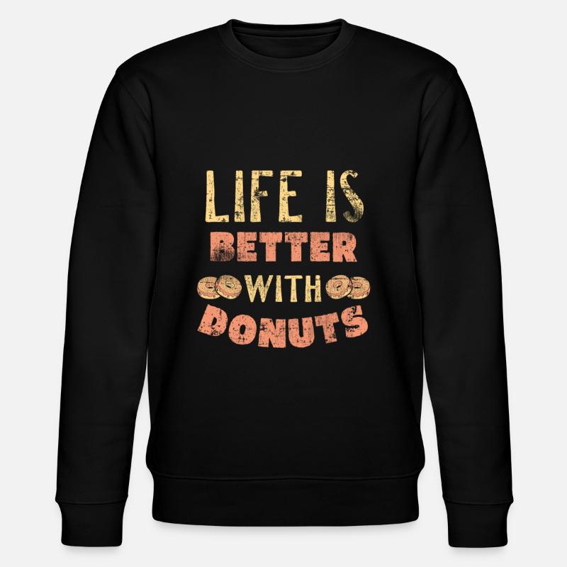 beignet - Sweat bio CHANGER Stanley/Stella Unisexe - noir