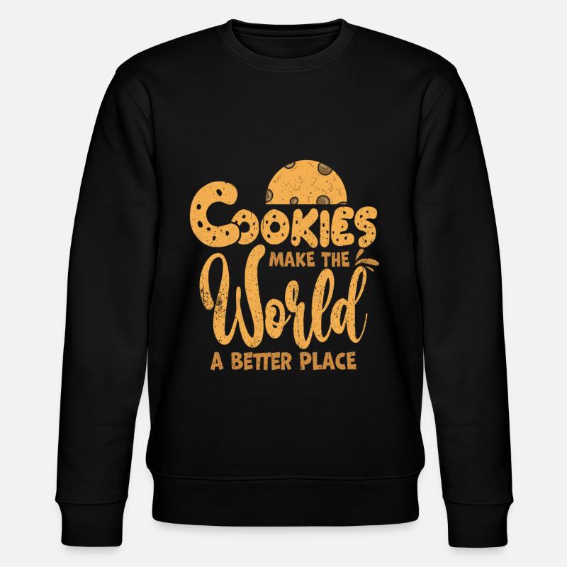 Cookie - Stanley/Stella Unisex Bio-Sweatshirt CHANGER  - Schwarz