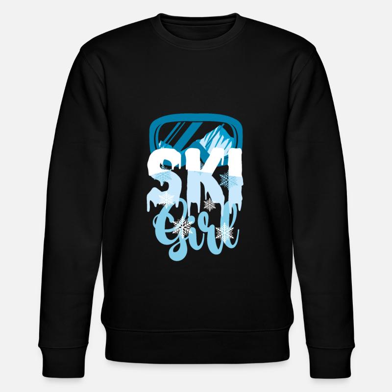 Fille de ski - Sweat bio CHANGER Stanley/Stella Unisexe - noir