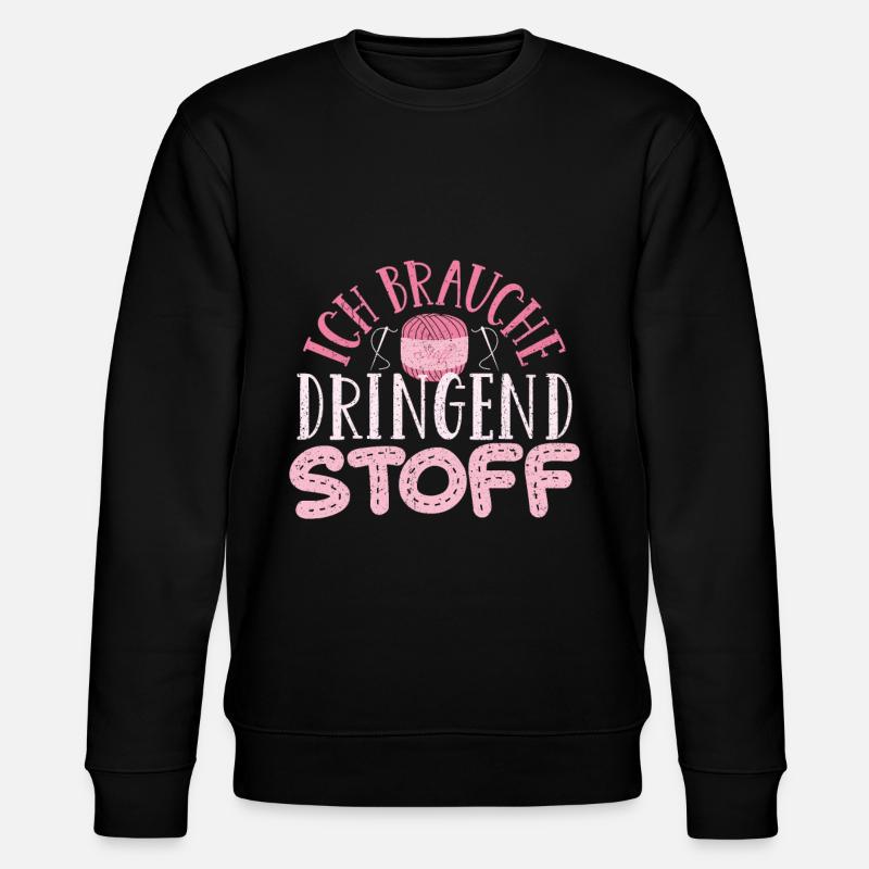 Nähen - Stanley/Stella Unisex Bio-Sweatshirt CHANGER  - Schwarz