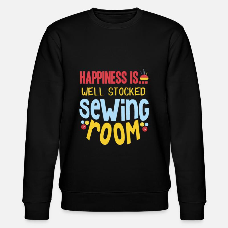 Nähen - Stanley/Stella Unisex Bio-Sweatshirt CHANGER  - Schwarz